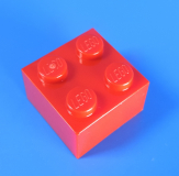 LEGO® Nr.-300321 Basic Grundbaustein  2x2 rot / 1 Stück