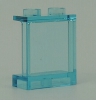 LEGO® 1x2x2 blaues Glas / Fenster Wand Panele