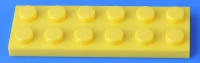 LEGO® 2x6 Platte / gelb