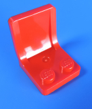 LEGO® Nr.-407921 Sitz Sessel Stuhl 2x2x2 rot / 1 Stück