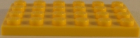 gelb 4x6 Platte ID:3032 Neuware