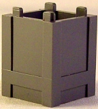 (K 2) dunkel grau 2x2x2 Kiste Neuware