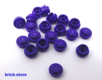 LEGO®  lila /  1x1 x0.33 runde Platten / Rundsteine / 20 Stück