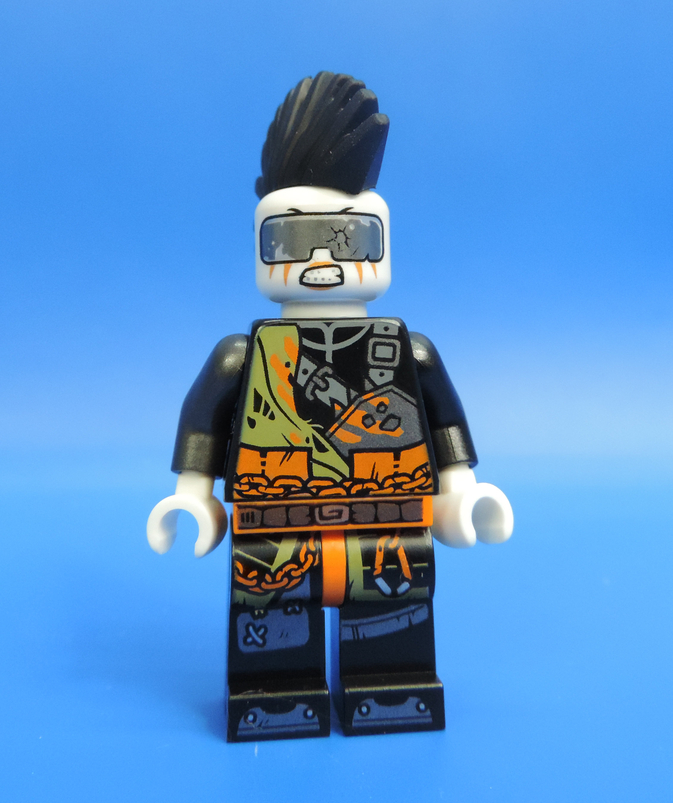 Lego Ninjago Figur 1x Aero klinge in Gelb 