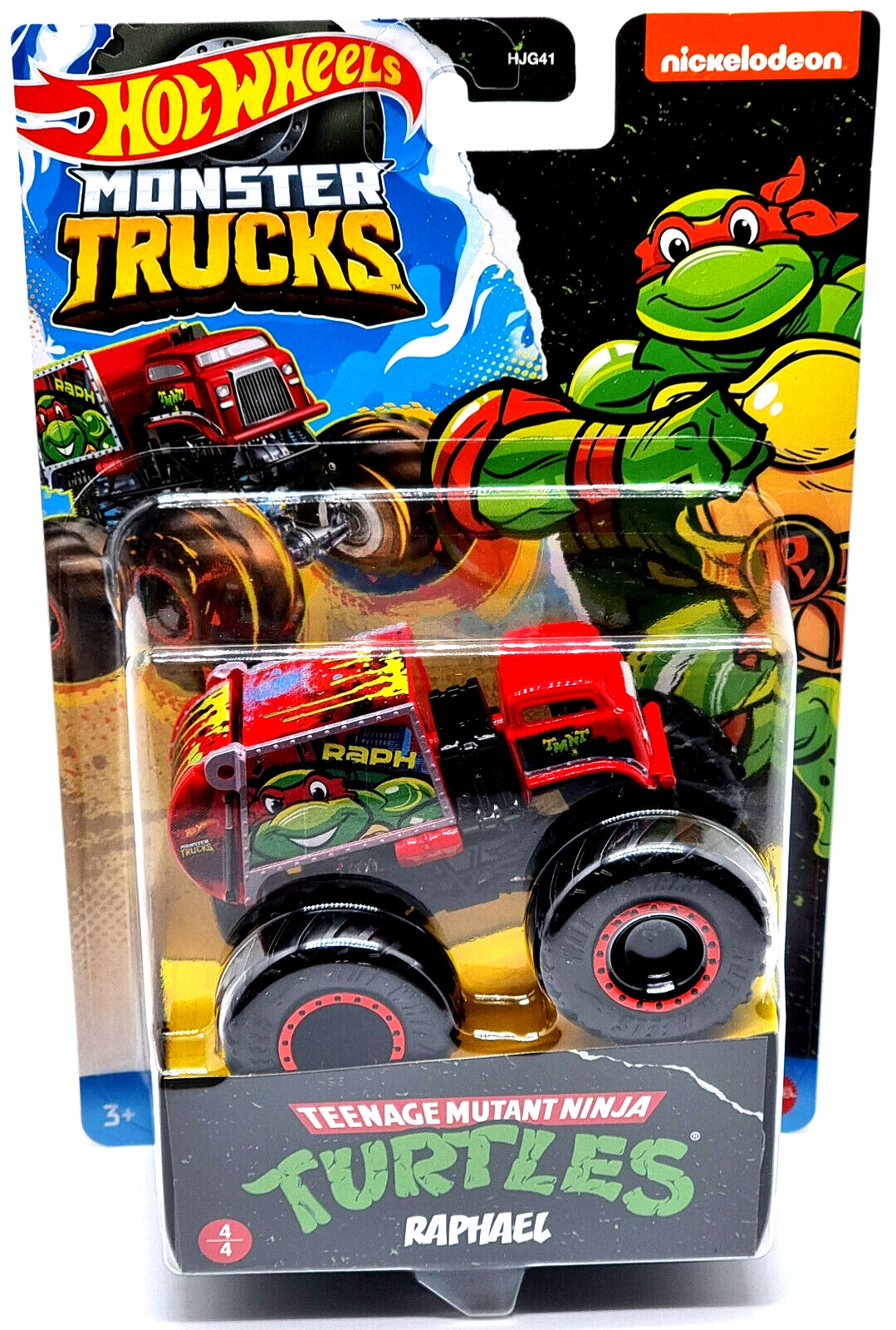 brick store Mattel Hot Wheels Monster Trucks Teenage Mutant Ninja Turtles HKM21 Raphael