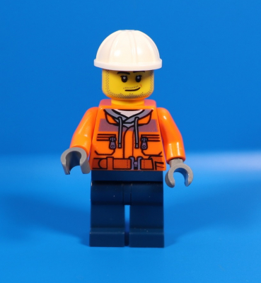 LEGO City Limited Edition 952003 Figur Bauarbeiter Eddy Erker mit Bulldozer