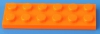 LEGO® 2x6 Platte / orange
