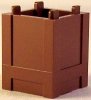 (K 1) braune 2x2x2 Kiste Neuware